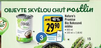 Bio kokosové mléko