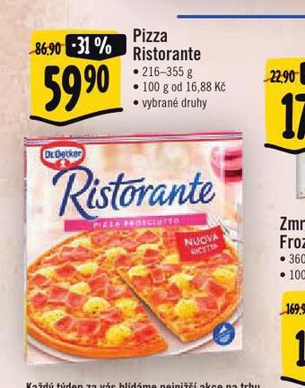Jip Pizza ristorante nabídka