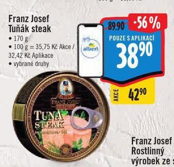 Jip Franz josef tuňák steak nabídka