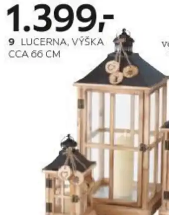 XXXLutz Lucerna výška cca 66 cm nabídka