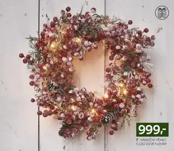 XXXLutz Vánoční věnec s LED osvětlením nabídka