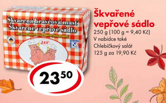 CBA Škvařené vepřové sádlo 250 g nabídka
