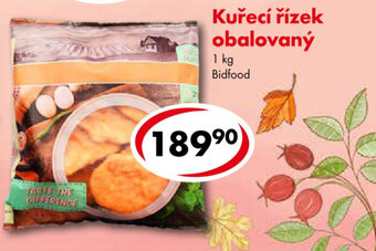 CBA Bidfood Kuřecí řízek obalovaný 1 kg nabídka