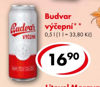 CBA Budvar výčepní 0,5 l nabídka