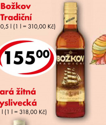 CBA Božkov Tradiční 0,5 l nabídka