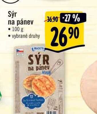 Albert Sýr na pánev • 100 g nabídka