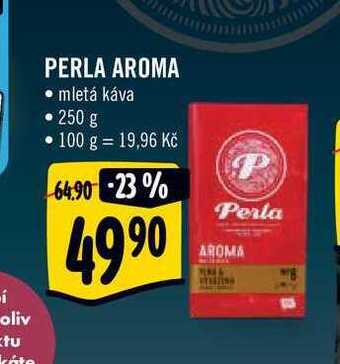 Albert Perla aroma • mletá káva • 250 g nabídka