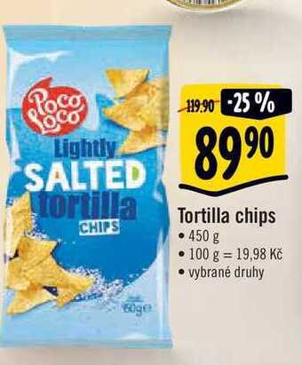 Albert Tortilla chips 450 g nabídka