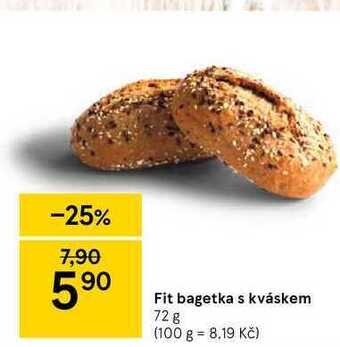 Tesco Fit bagetka s kváskem 72 g nabídka