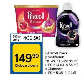 Tesco Perwoll prací prostředek 28-48 pd nabídka