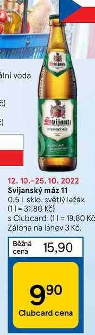 Tesco Svijanský máz 11 0.5 1 nabídka