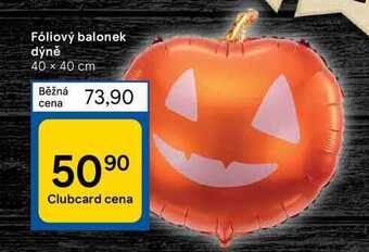 Tesco Fóliový balonek dýně 40 x 40 cm nabídka
