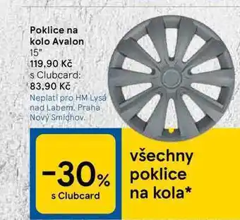 Tesco Poklice na kolo avalon 15" nabídka