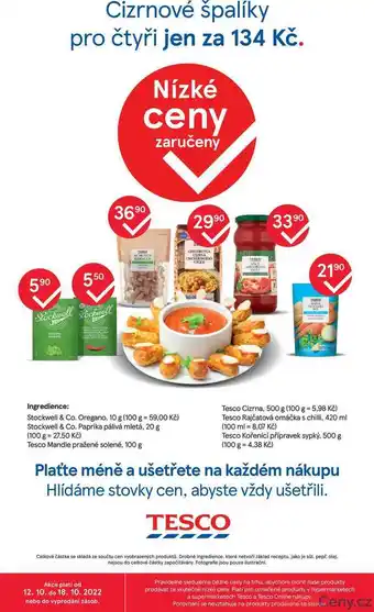 Tesco cizrna, 500 g