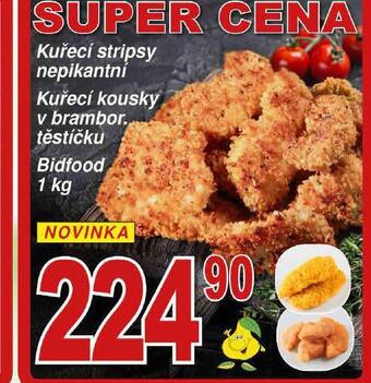 Lidl Kuřecí stripsy nabídka