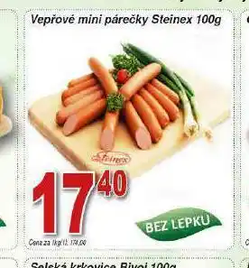 Lidl Vepřové mini párečky nabídka