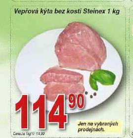 Lidl Vepřová kýta bez kosti nabídka