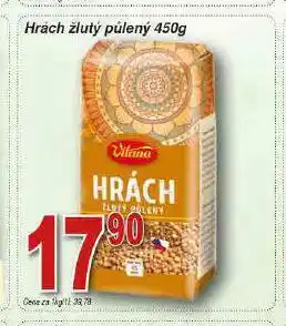 Lidl Hrách žlutý nabídka