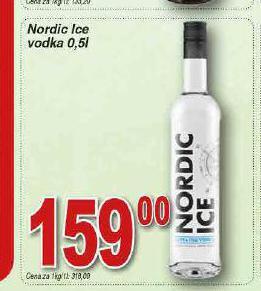 Lidl Nordic ice vodka nabídka