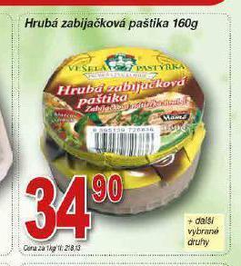 Lidl Hrubá zabijačková paštika nabídka