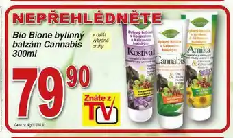 Bio bione bylinný balzám