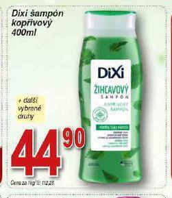 Lidl Dixi šampón nabídka