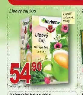 Lidl Lipový čaj nabídka