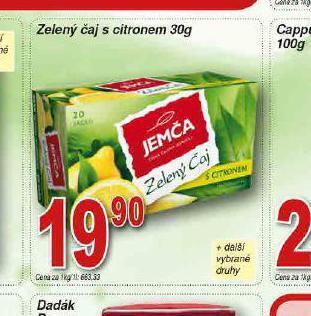 Lidl Jemča čaj nabídka