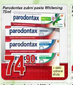Lidl Parodontax zubní pasta nabídka