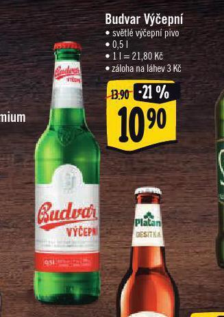 Albert Pivo budvar nabídka