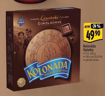 Albert Kolonáda oplatky nabídka