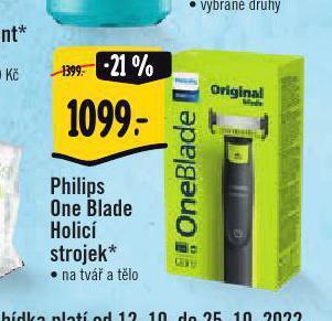 Albert Philips one blade holicí strojek nabídka