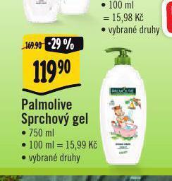 Albert Palmolive sprchový gel nabídka