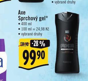 Albert Axe sprchový gel nabídka