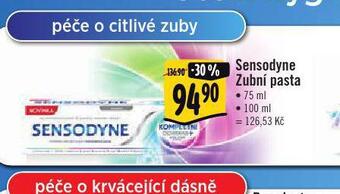 Albert Sensodyne zubní pasta nabídka