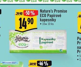 Albert Eco papírové kapesníky nabídka