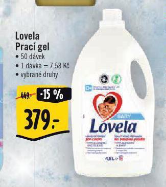 Albert Lovela prací gel nabídka