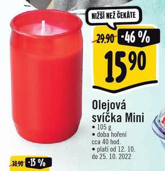 Albert Olejová svíčka nabídka