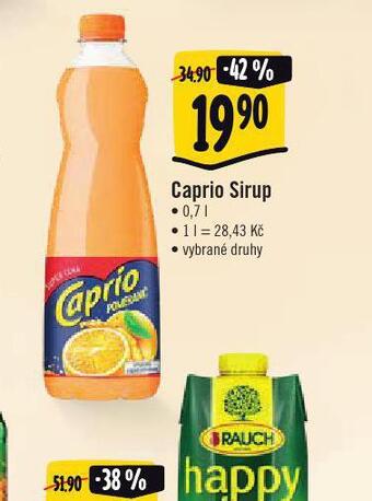 Jip Caprio sirup nabídka