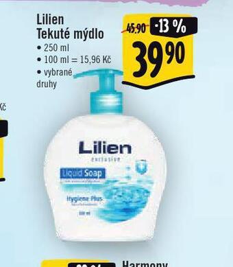 Jip Lilien tekuté mýdlo nabídka