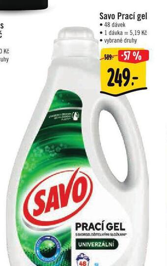Jip Savo prací gel nabídka