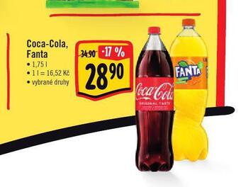 Jip Coca cola, fanta nabídka