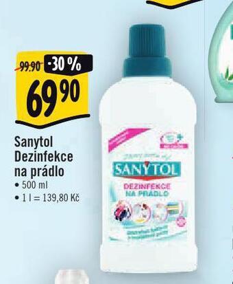 Jip Sanytol dezinfekce na prádlo nabídka