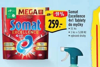 Jip Somat excellence 4v1 tablety do myčky nabídka