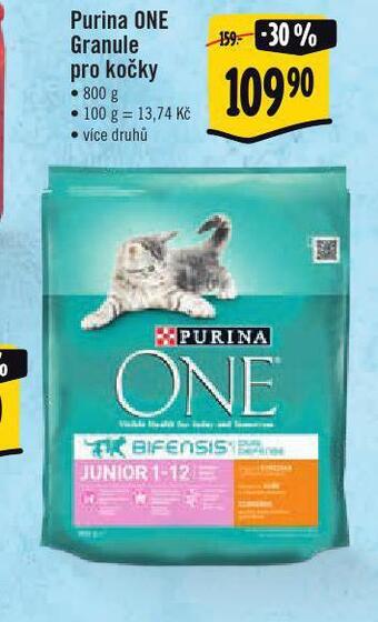 Jip Purina one granule pro kočky nabídka