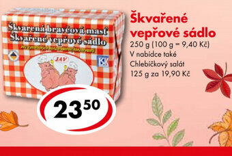 CBA Škvařené vepřové sádlo 250 g nabídka