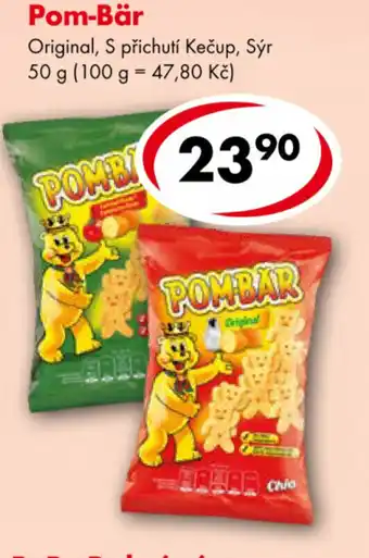 CBA Pom-Bar Original, S přichutí Kečup, Sýr 50 g nabídka