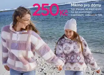 Pepco Mikina pro dámy typ sherpa, se zapínáním na zip pod krkem a potsikem nabídka