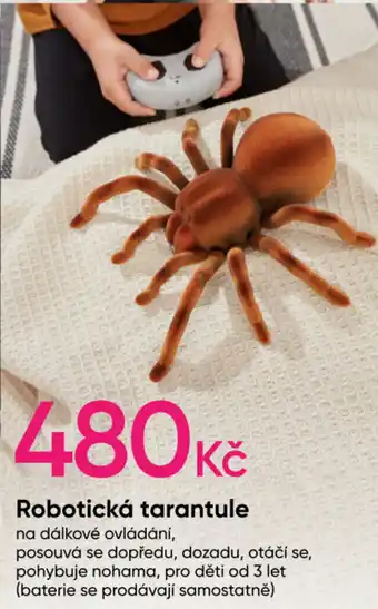 Pepco Robotická tarantule na dálkové ovládání posouvá se dopředu dozadu otáčí se pohybuje nahama pro děti od 3 let nabídka