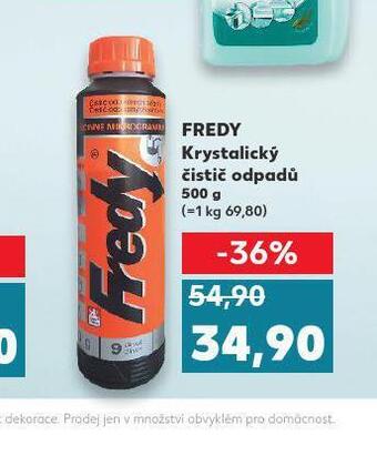 Kaufland Fredy krystalický čistič odpadů nabídka